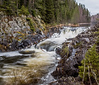 Водопад Кивач.